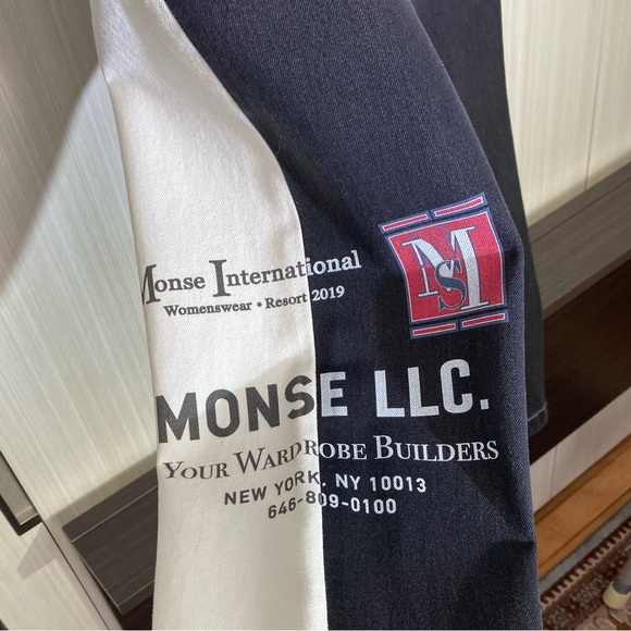 NWT - MONSE Two-Tone Branded Jeans - Size 8 - Picture 8 of 15